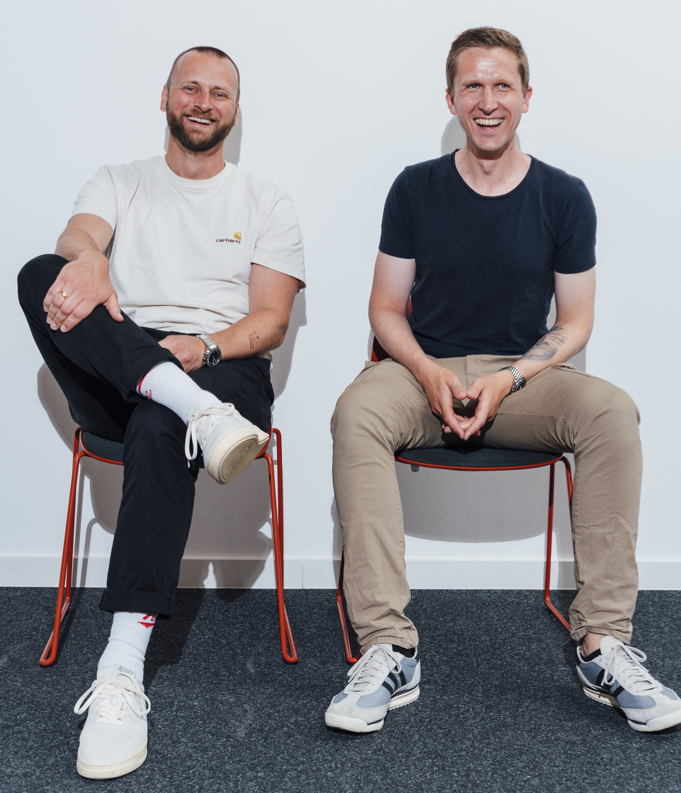Gerrit Terfehr und Heiko Süthoff, Gründer von deichlab.