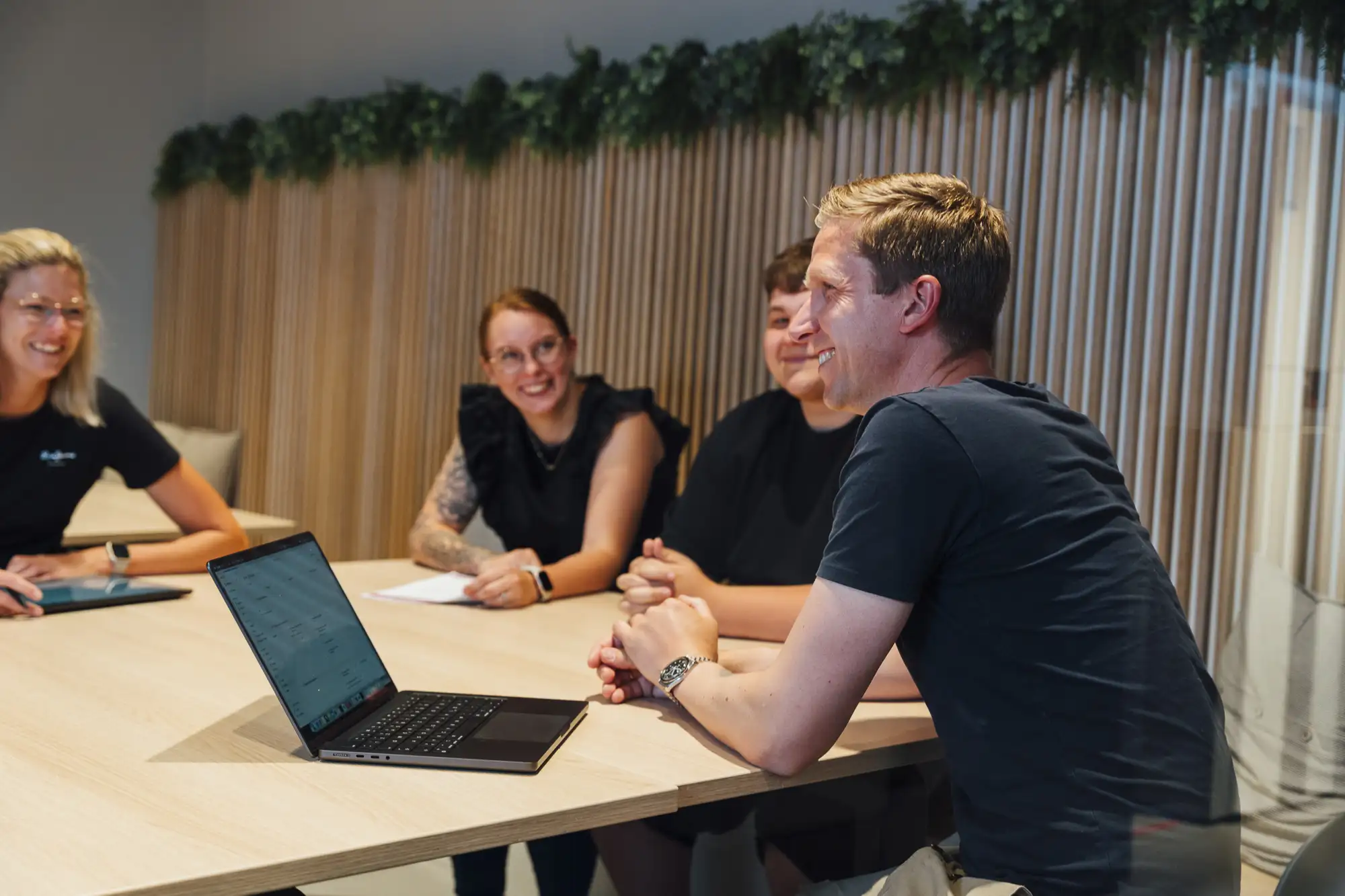 Workshopsituation mit Heiko Süthoff von deichlab.