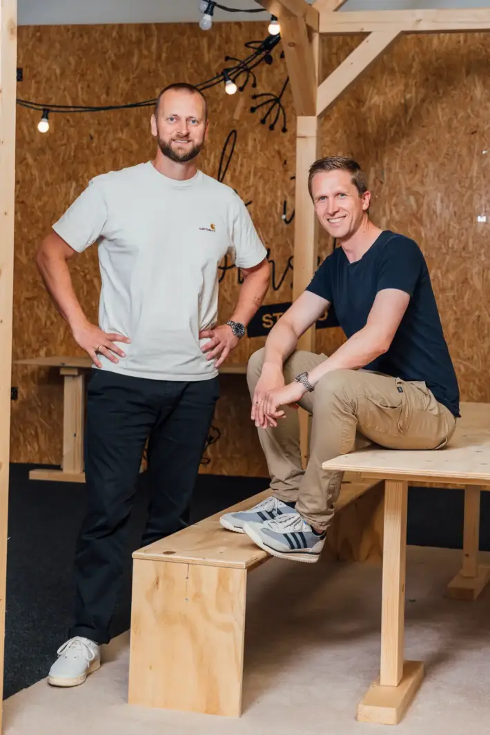 Gerrit Terfehr und Heiko Süthoff, Gründer von deichlab.