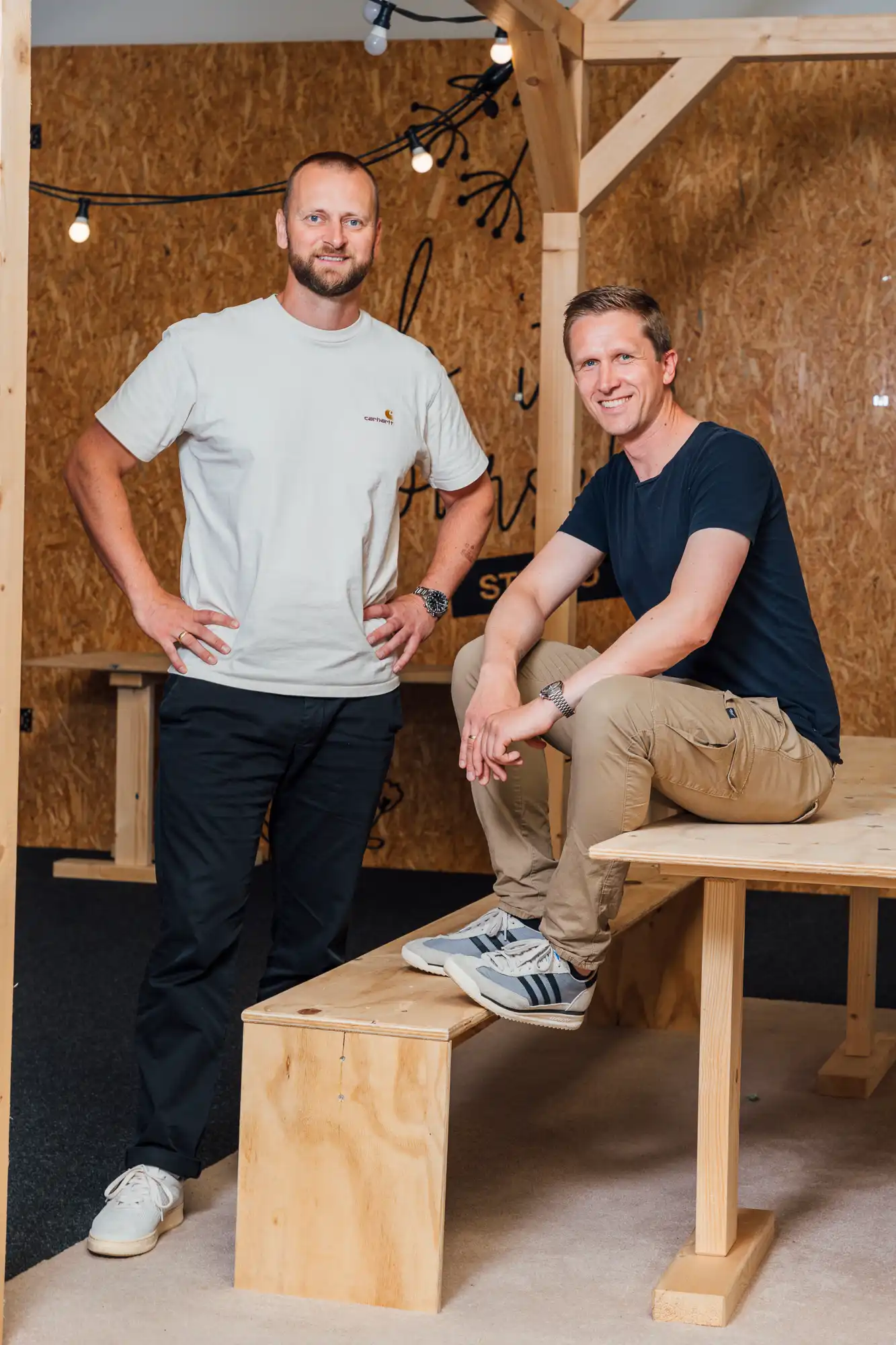 Gerrit Terfehr und Heiko Süthoff, Gründer von deichlab.